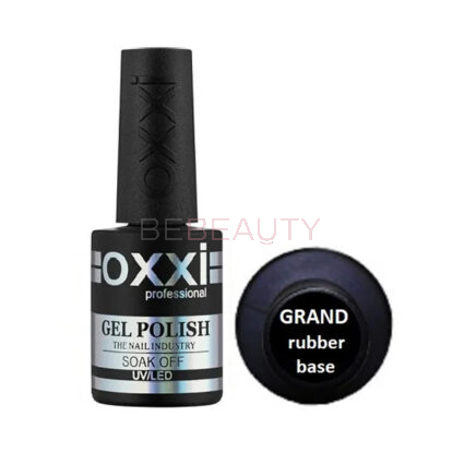 База каучукова для гель-лаку Oxxi Professional Grand Rubber Base, 10 мл